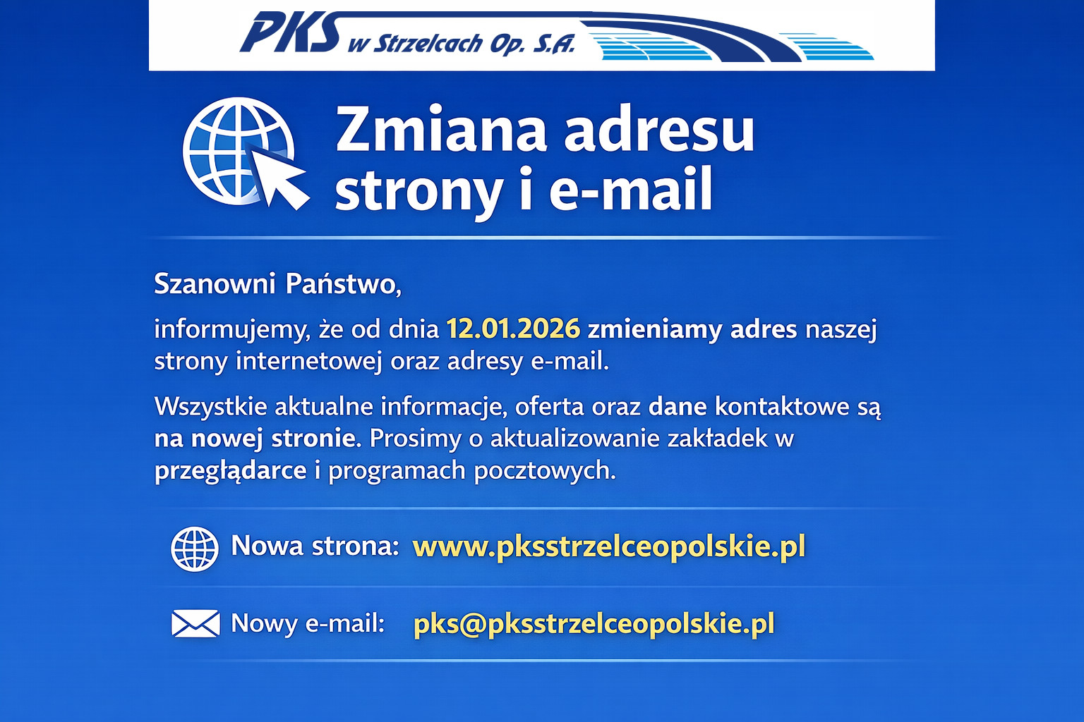 zmiana adresu info 1